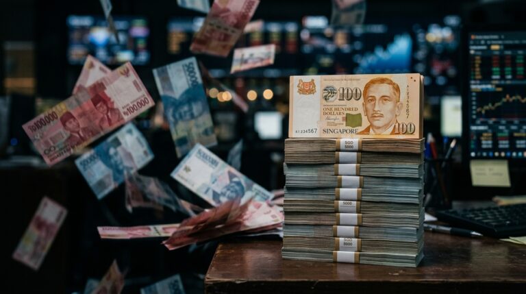 Dolar Singapura Pecah Rekor, Rupiah Terpuruk